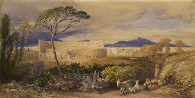 Il Colosseo e Monte Albano da Samuel Palmer